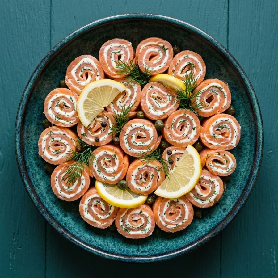 Lachs mit Kräutern